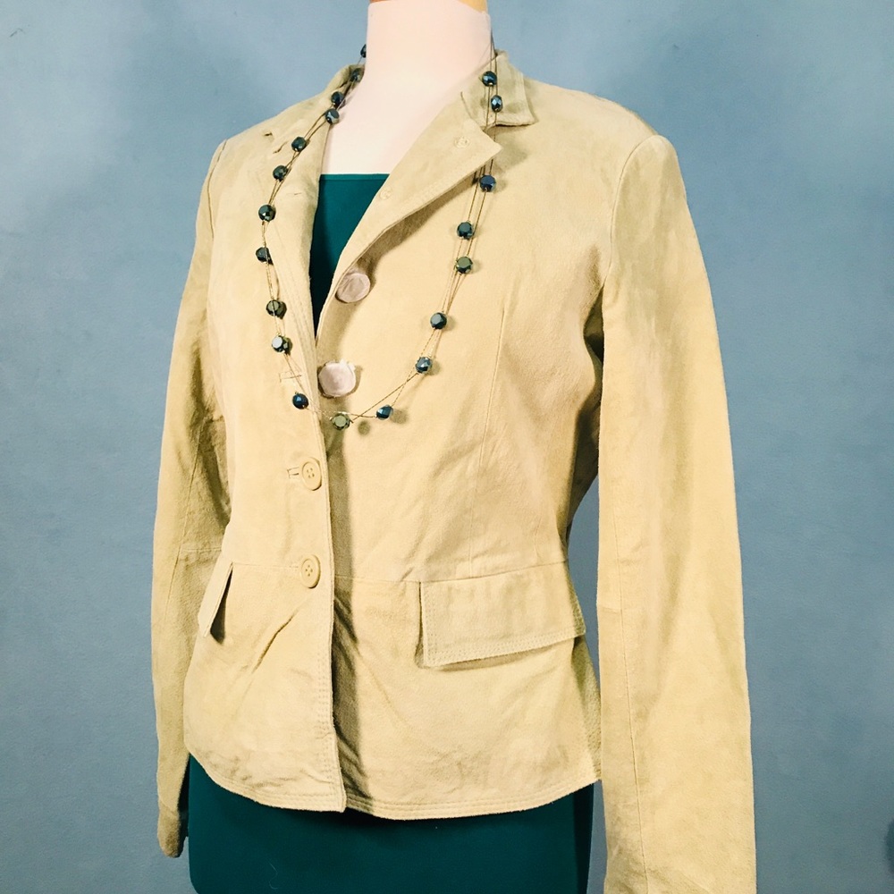 Suede Sage Green Jacket 10